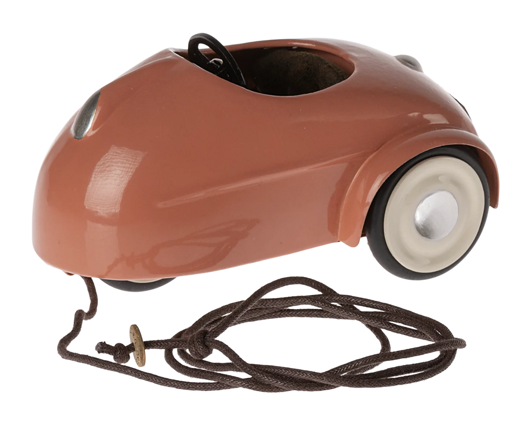 Mouse Car in Coral