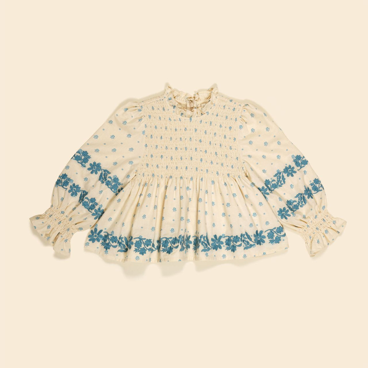 か*め様 apolina Mia Top Meadow Calico Cashe Apolina, Mia Top in Meadow Calico Cashew – CouCou