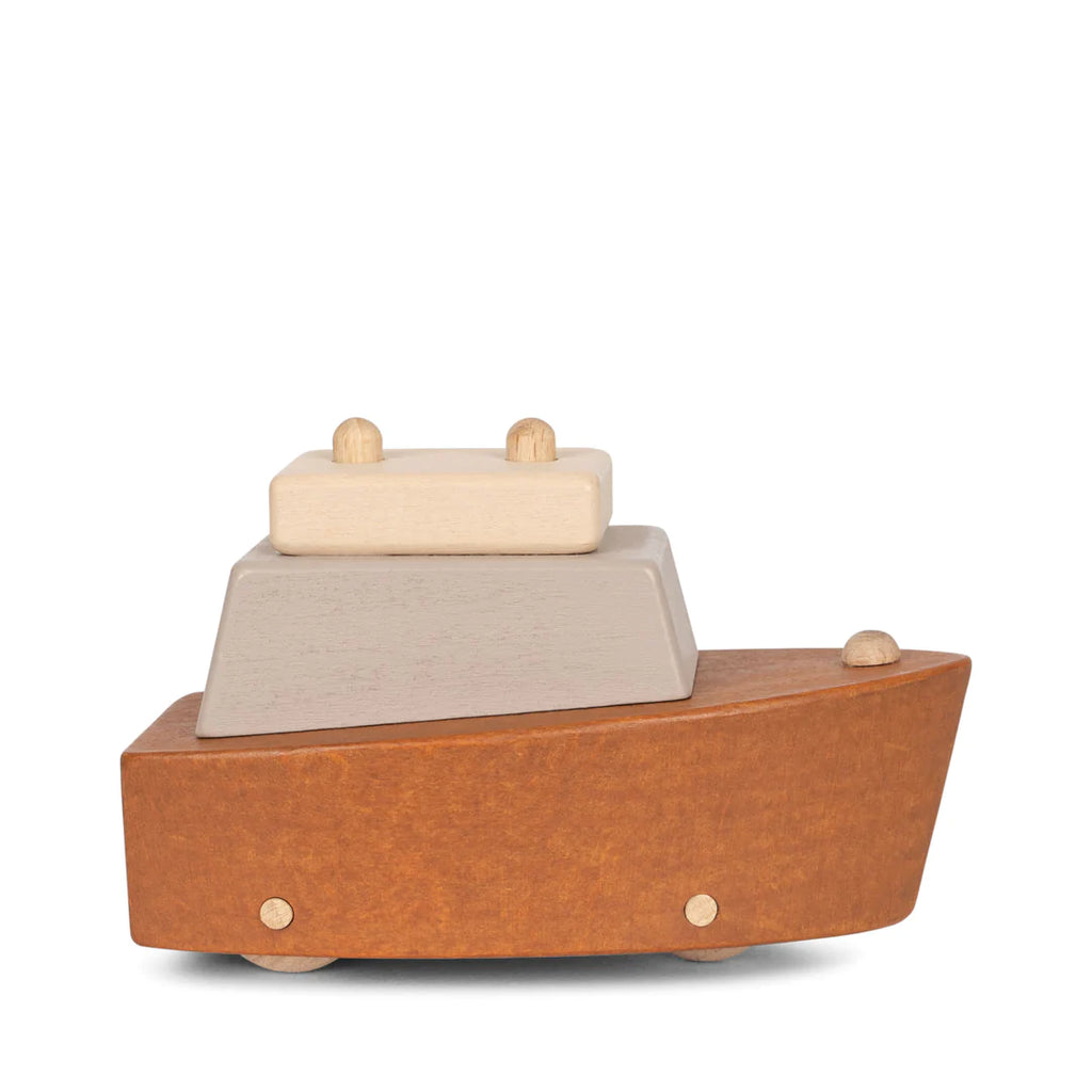 Wooden Boats 2-Pack in Winter Moss