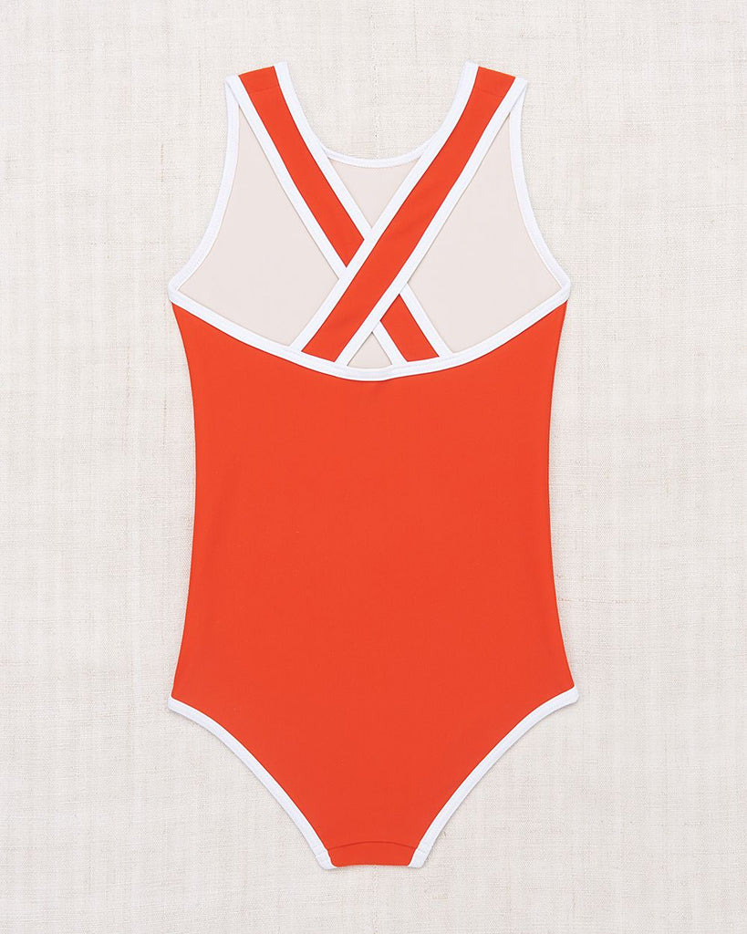 Classic Swimsuit in Rosso