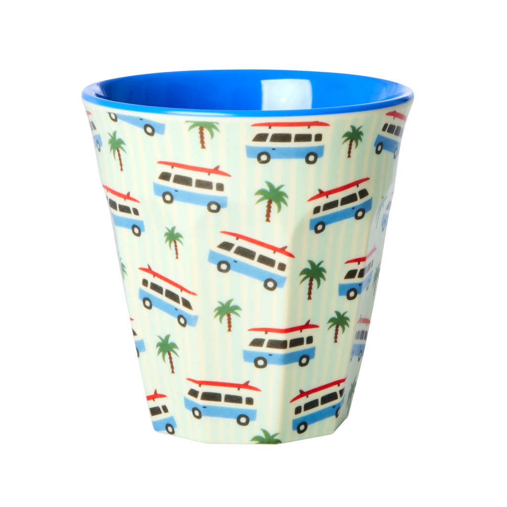 Cup in Blue Cars Print