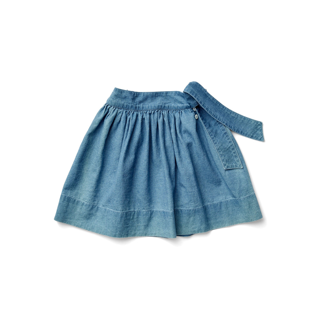 Lupe Skirt in Chambray