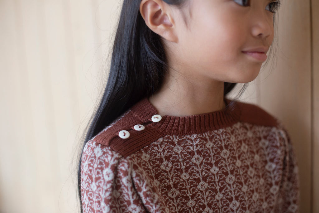 Wilma Pullover in Chutney