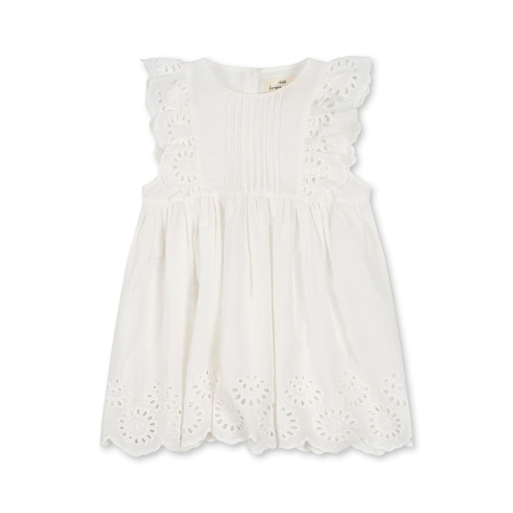 Posey Dress in Optic White