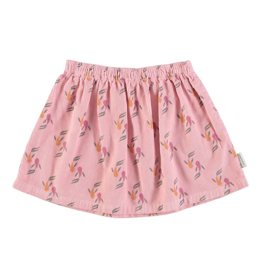 Short Skirt in Pink w/ Multicolor Fishes