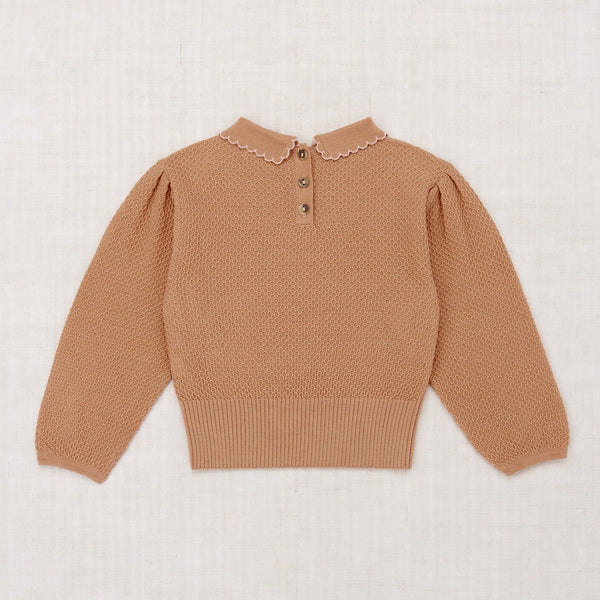 Misha and Puff, Bow Joanne Sweater in Rose Gold – CouCou