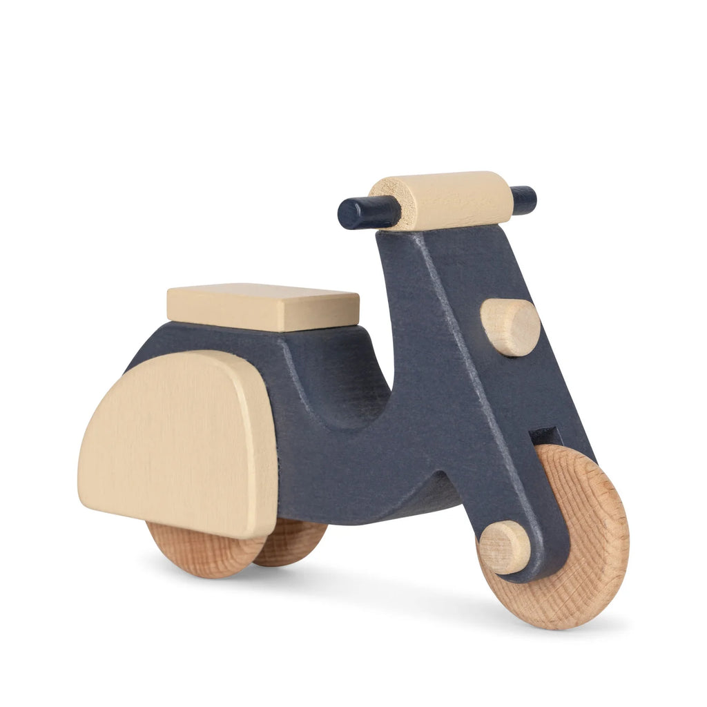 Wooden Scooter in Blue