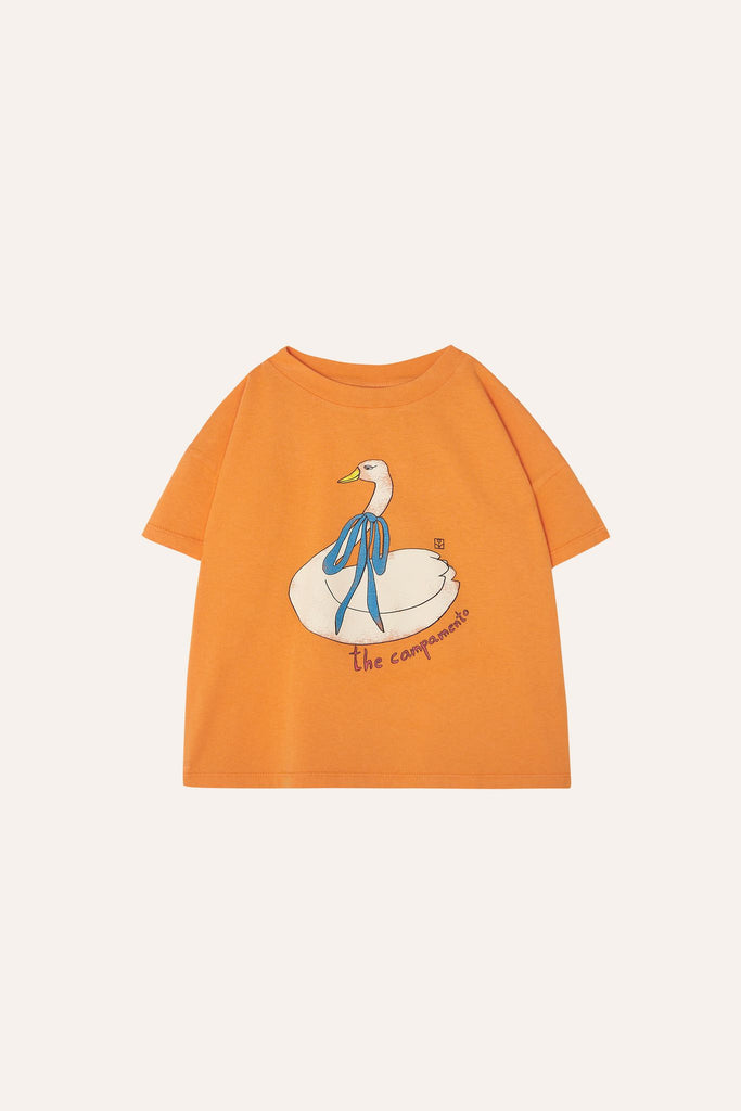 Swan T-Shirt in Orange
