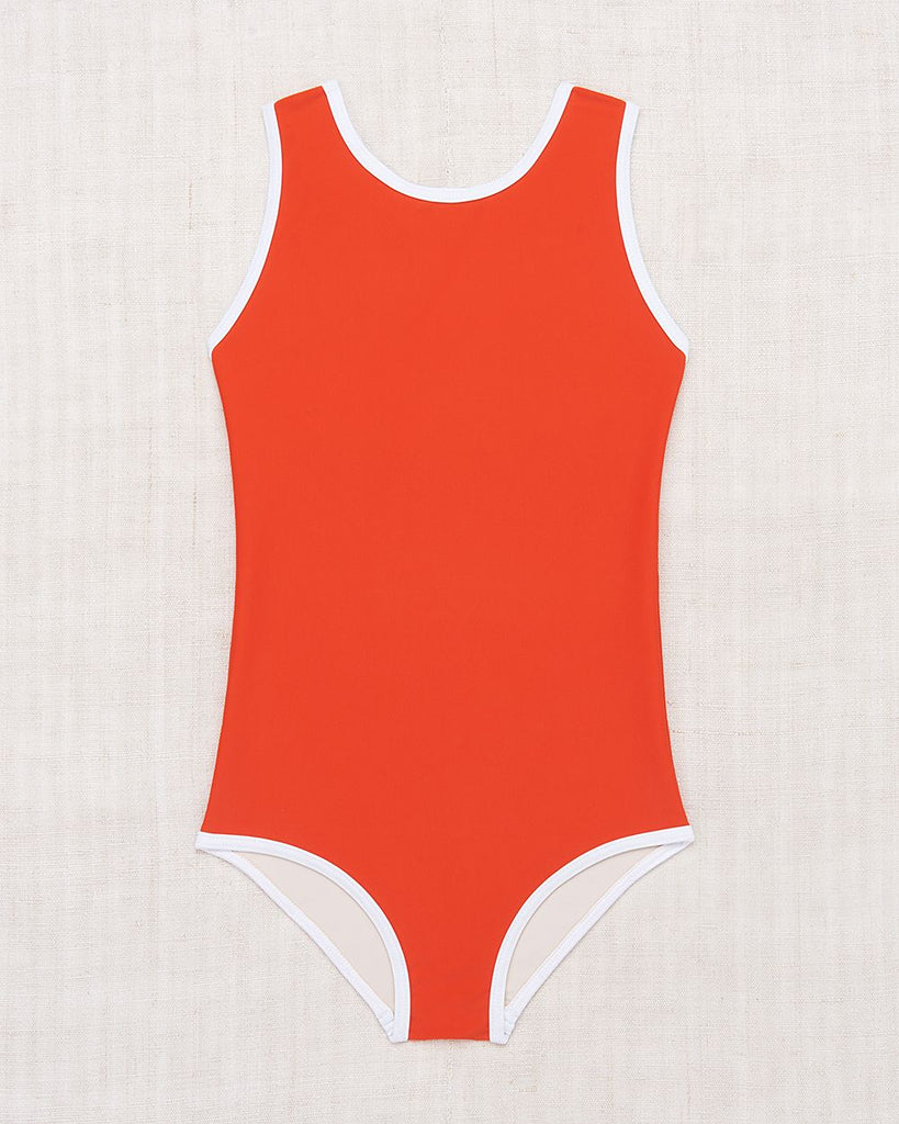 Classic Swimsuit in Rosso
