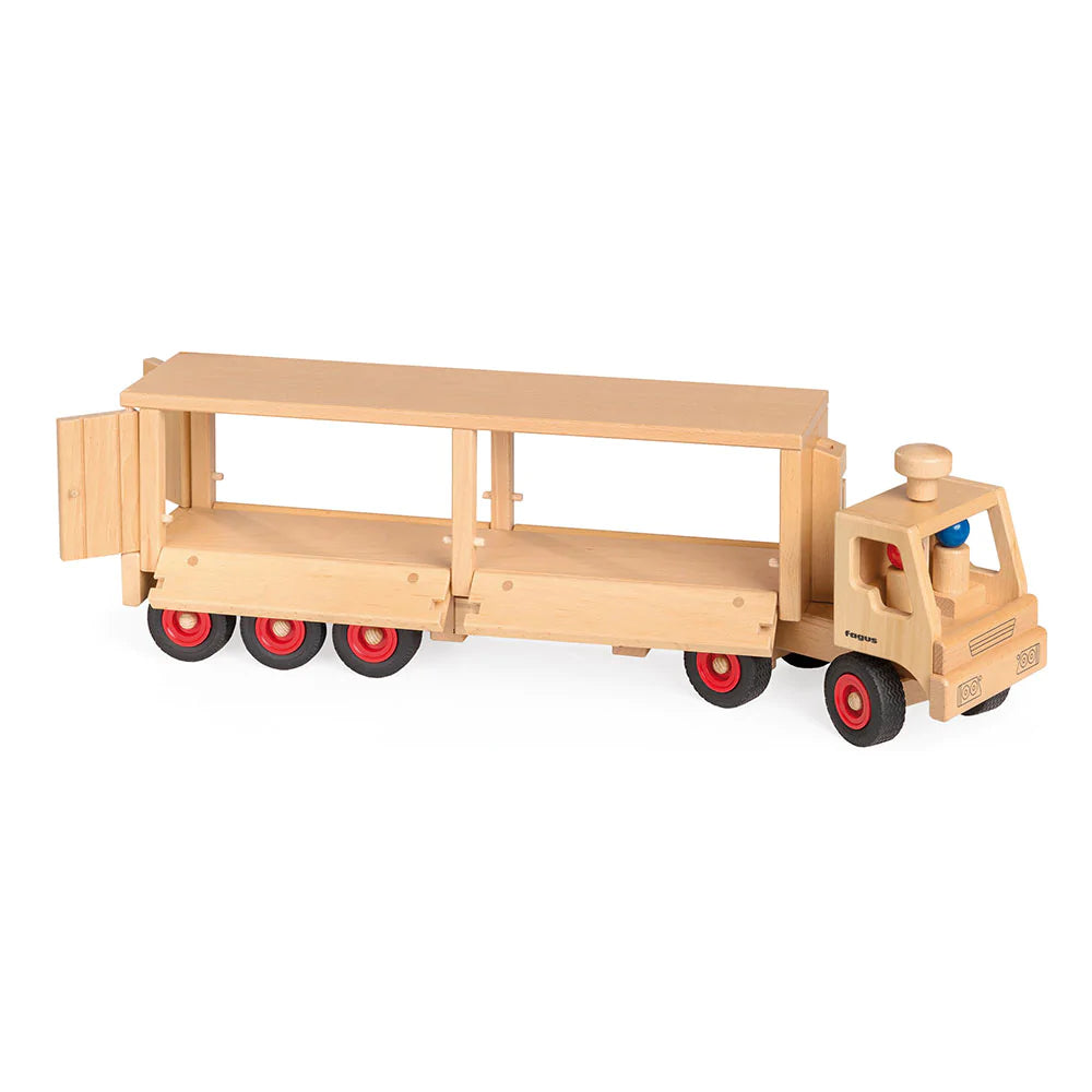 Wooden Semi-Trailer Truck