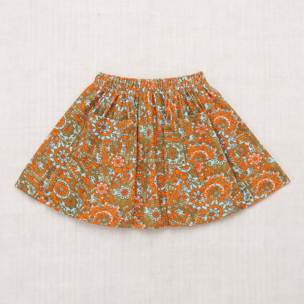 Misha and Puff, Circle Skirt in Tarragon Medallion – CouCou