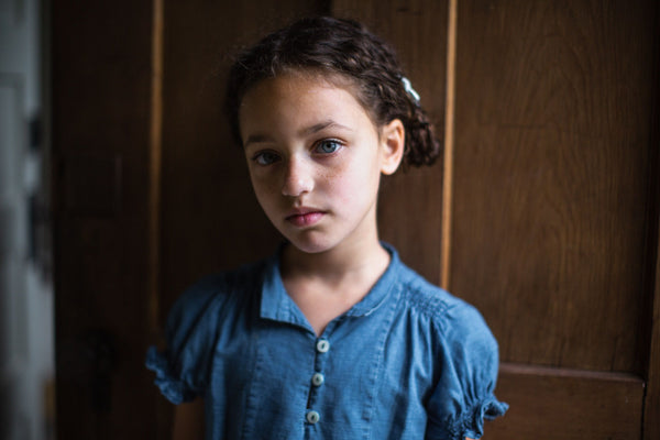 Lucille Dress in Indigo