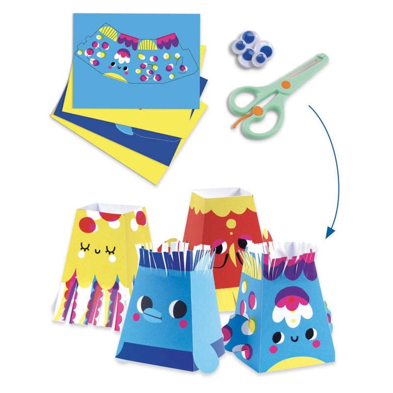 Djeco,Seaside Delights Multi Activity Craft Kit,CouCou,Arts & Crafts