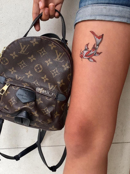 Louis Vuitton temporary tattoos