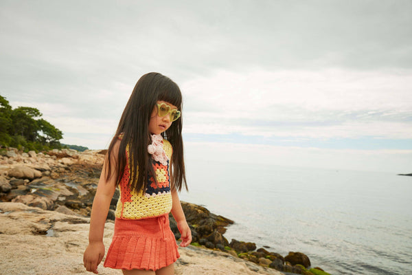 Skating Pond Skirt in Melon