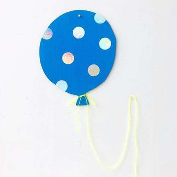 The Great Lakes Goods,Balloon Wall Charm- Periwinkle,CouCou,Home/Decor