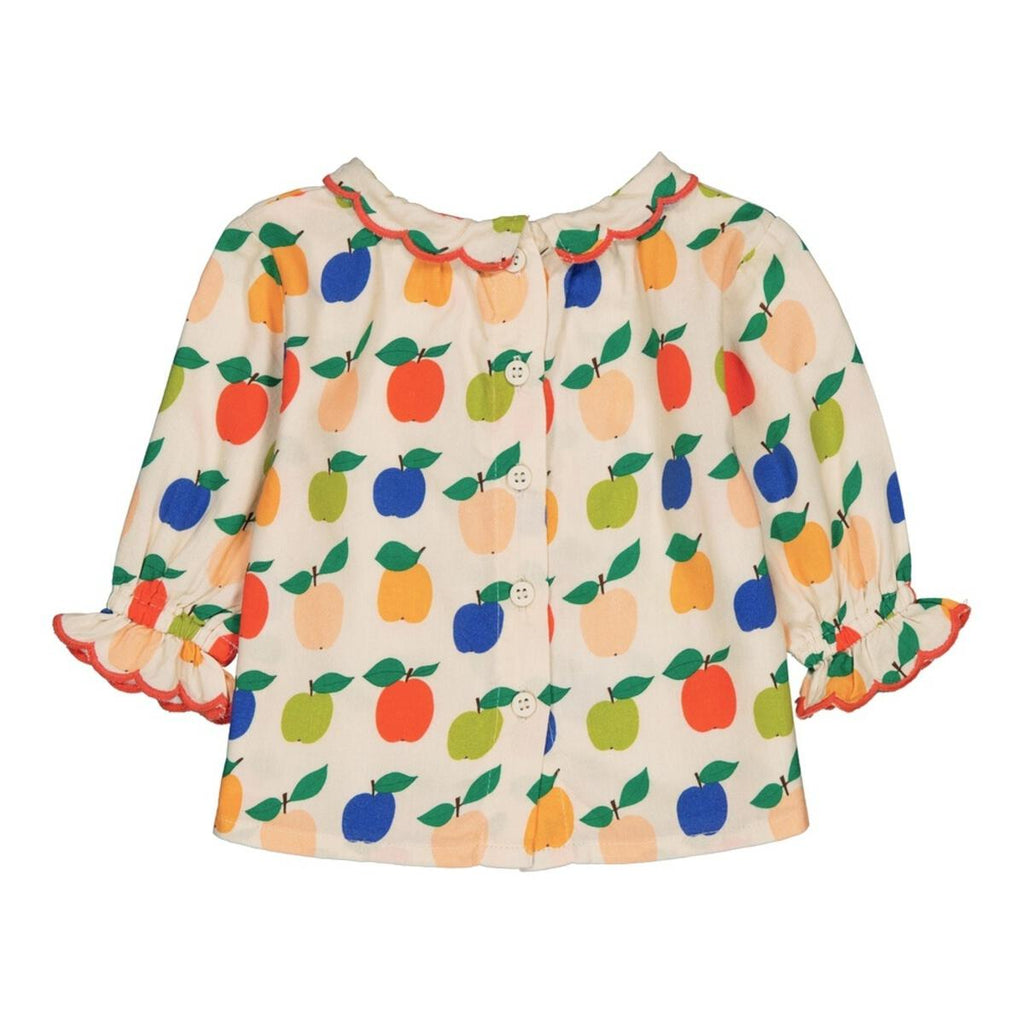 Julie Baby Blouse with Apples