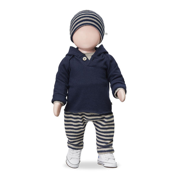 Tristan Pants in Navy/Taupe