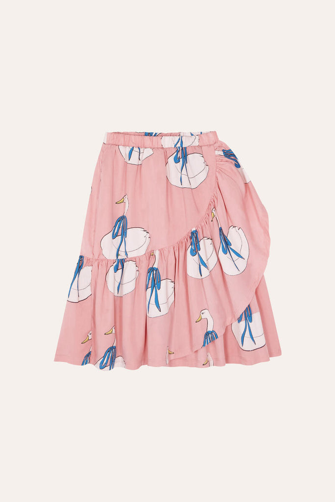 Swans Skirt in Pink