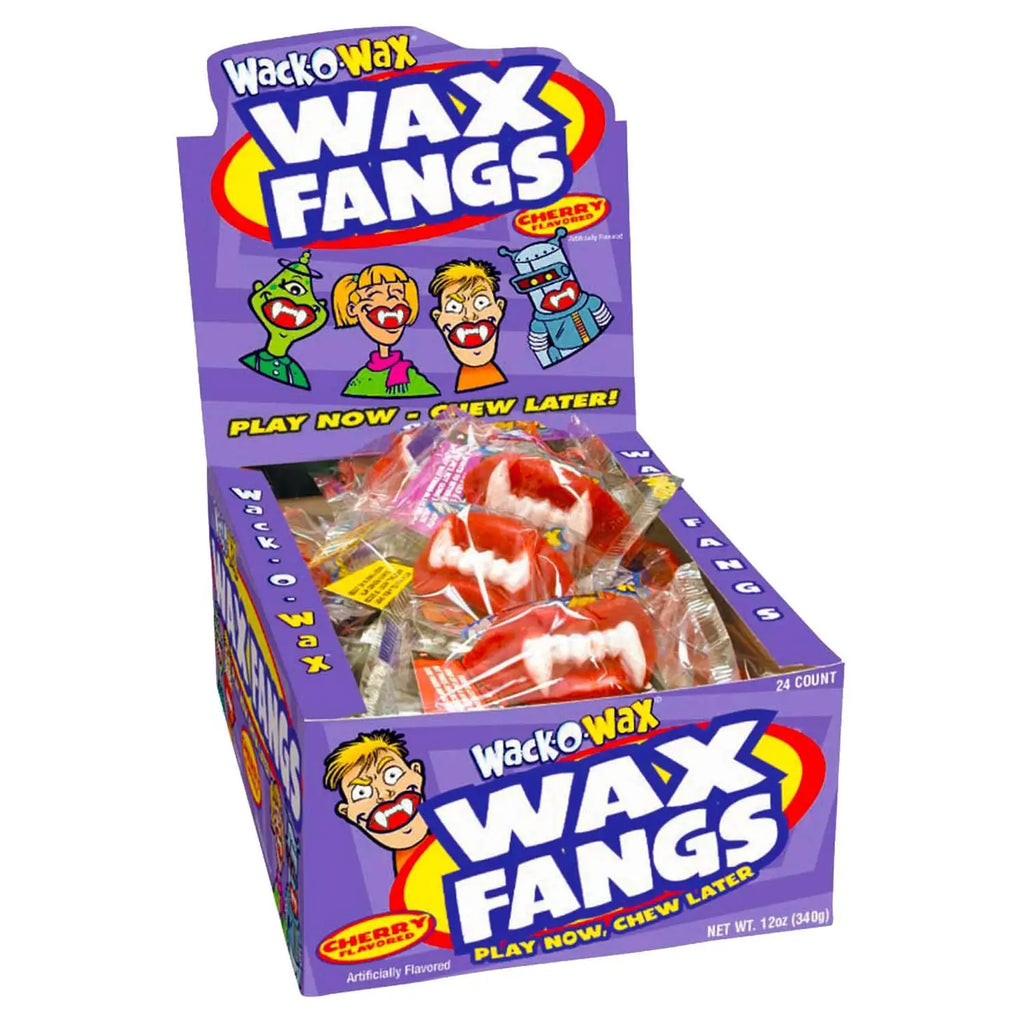 Wax Fangs, Cherry Flavor Candy