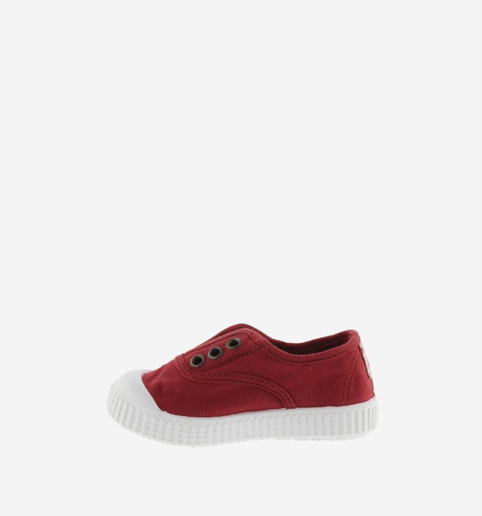 Slip on Canvas Shoe, Rojo/Red
