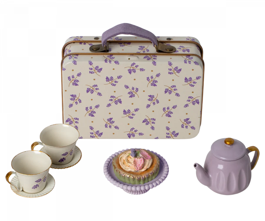 Afternoon Treat Set in Purple Madeline