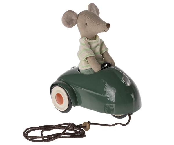Mouse Car in Dark Green