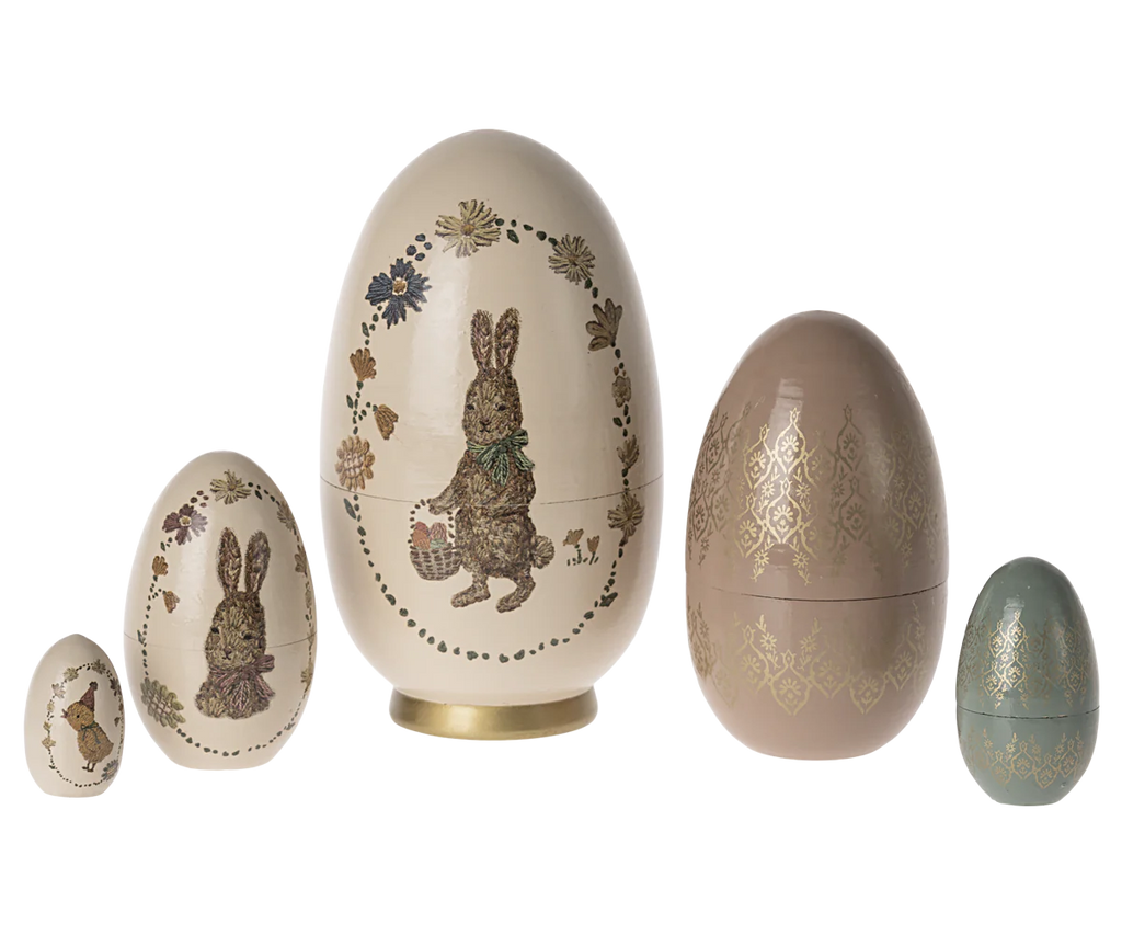 Easter Babushka Egg, 5 pcs
