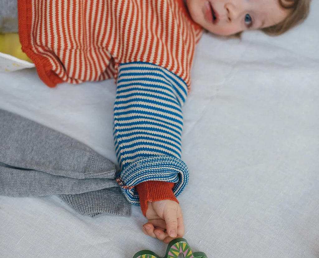 Snail Stripes Cardigan