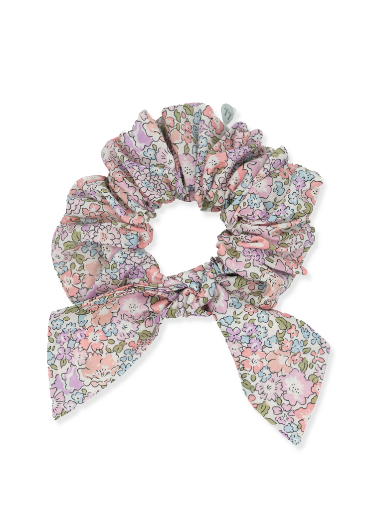 Michelle Liberty Floral Scrunchie in Light Pink