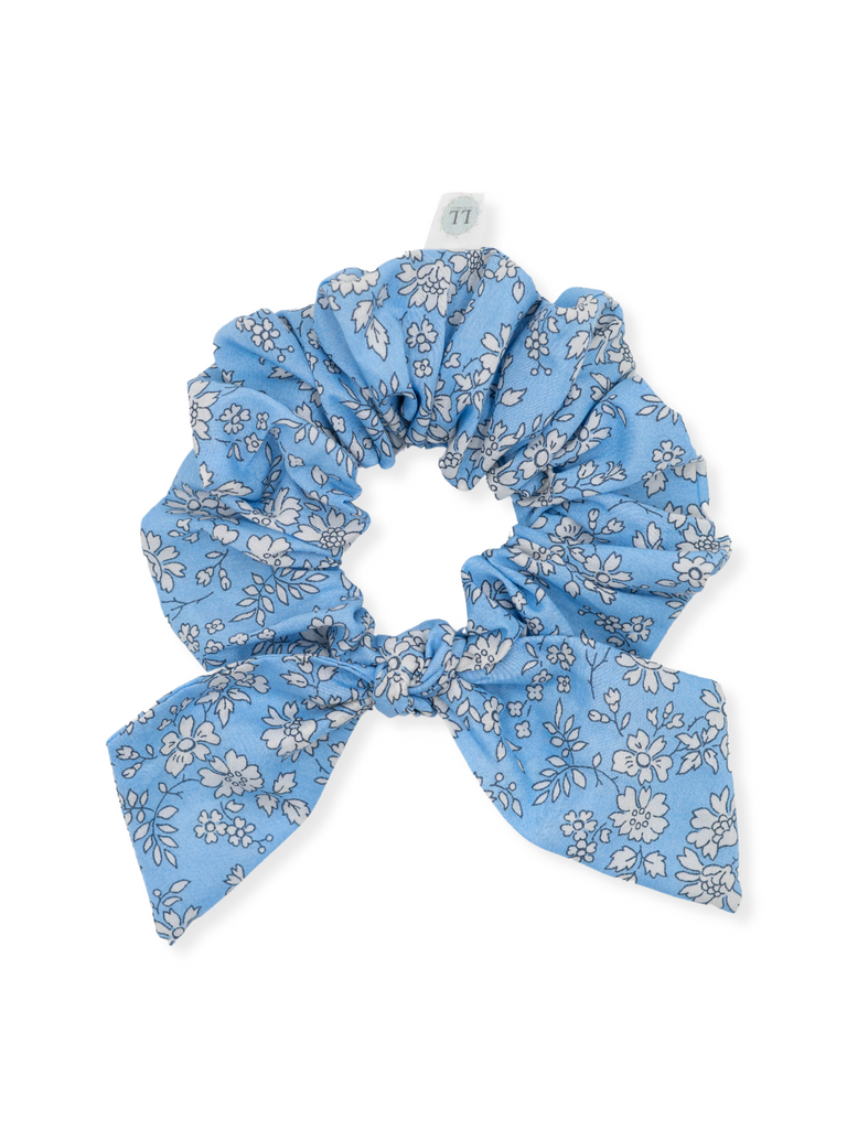 Mila Liberty Floral Scrunchie in Baby Blue