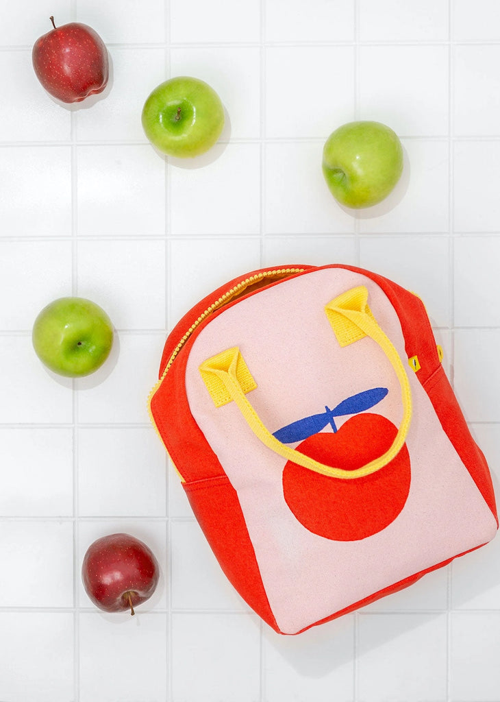 Zipper Lunch Bag - Apple