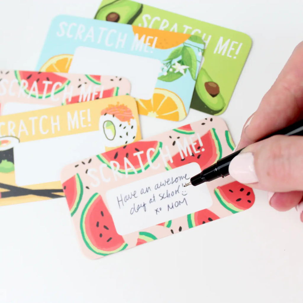 Scratch-Off Lunchbox Notes, Edition 5 Foodie