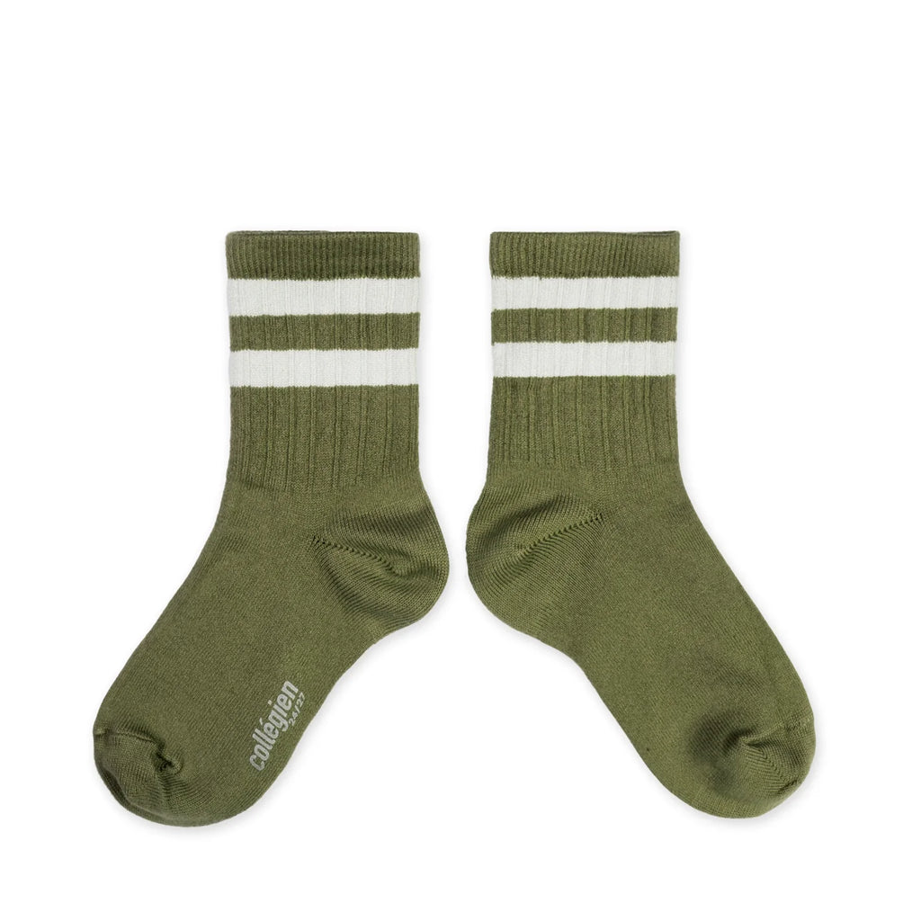 Nico Varsity Socks, Olive du Lubéron