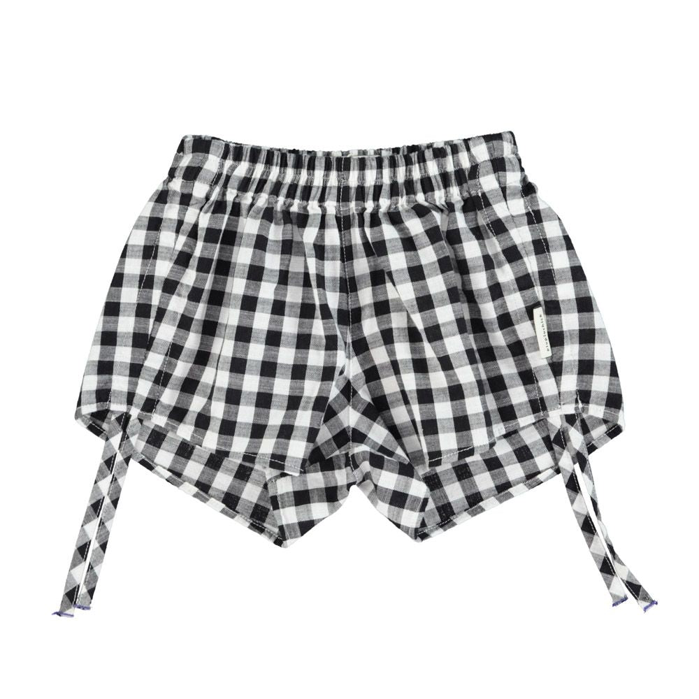 Shorts in Black & White Checkered