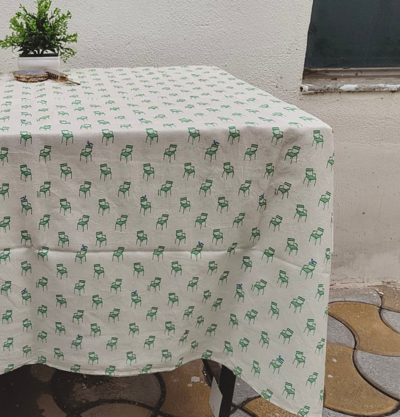 Oeuf X CouCou Tablecloth, Chair Print
