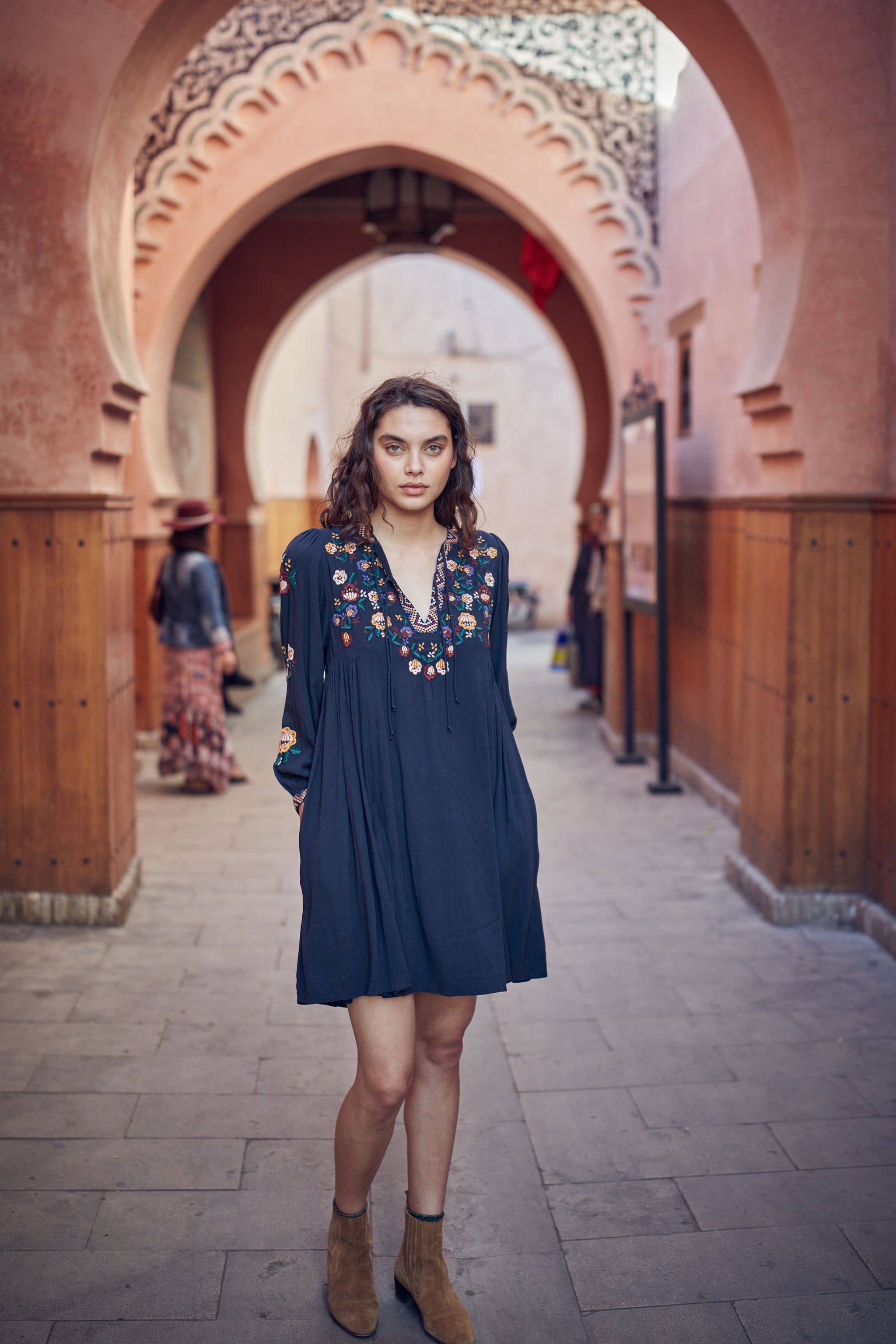 Louise Misha, Haim Dress in Charcoal – CouCou