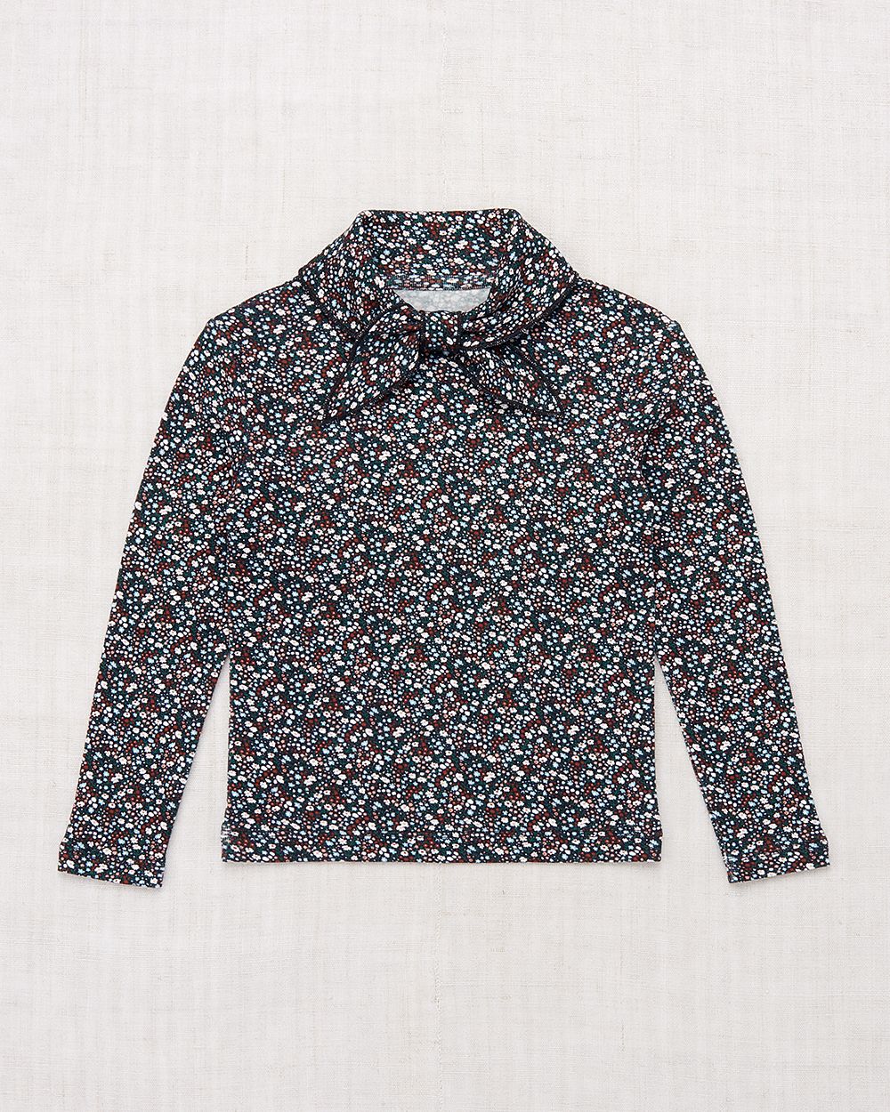 Misha and Puff, Scout Top in Carbon Mini Floral – CouCou