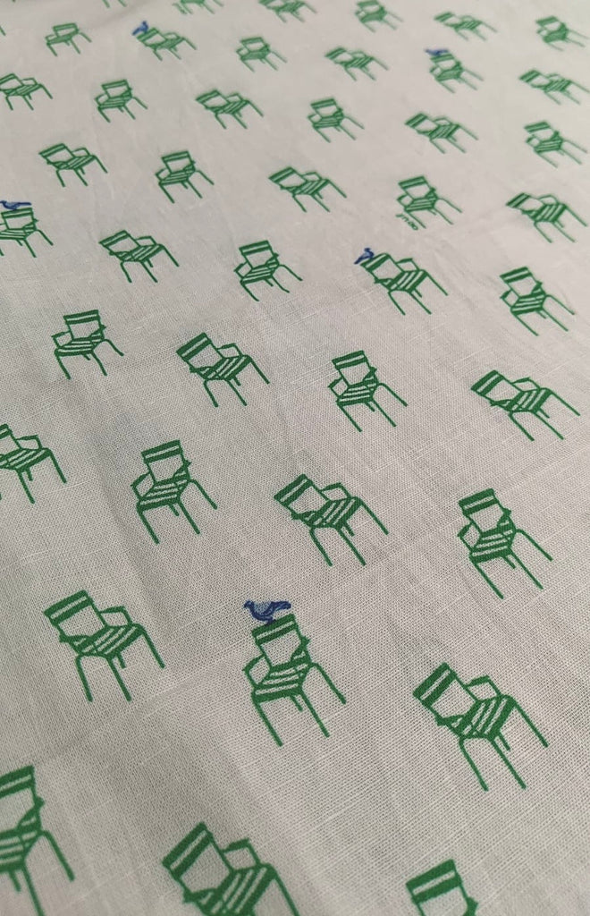 Oeuf X CouCou Tablecloth, Chair Print