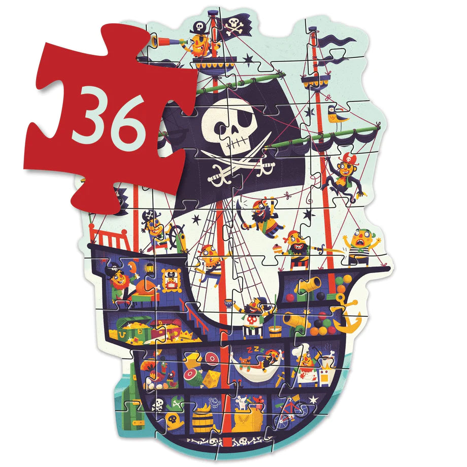 The Pirate Ship 36pc Giant Floor Jigsaw Puzzle