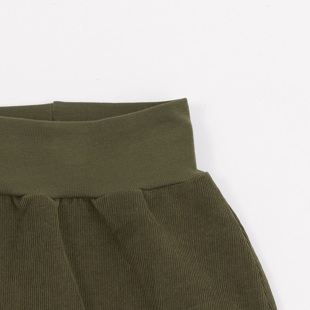 Corduroy Jogger Pant in Olive