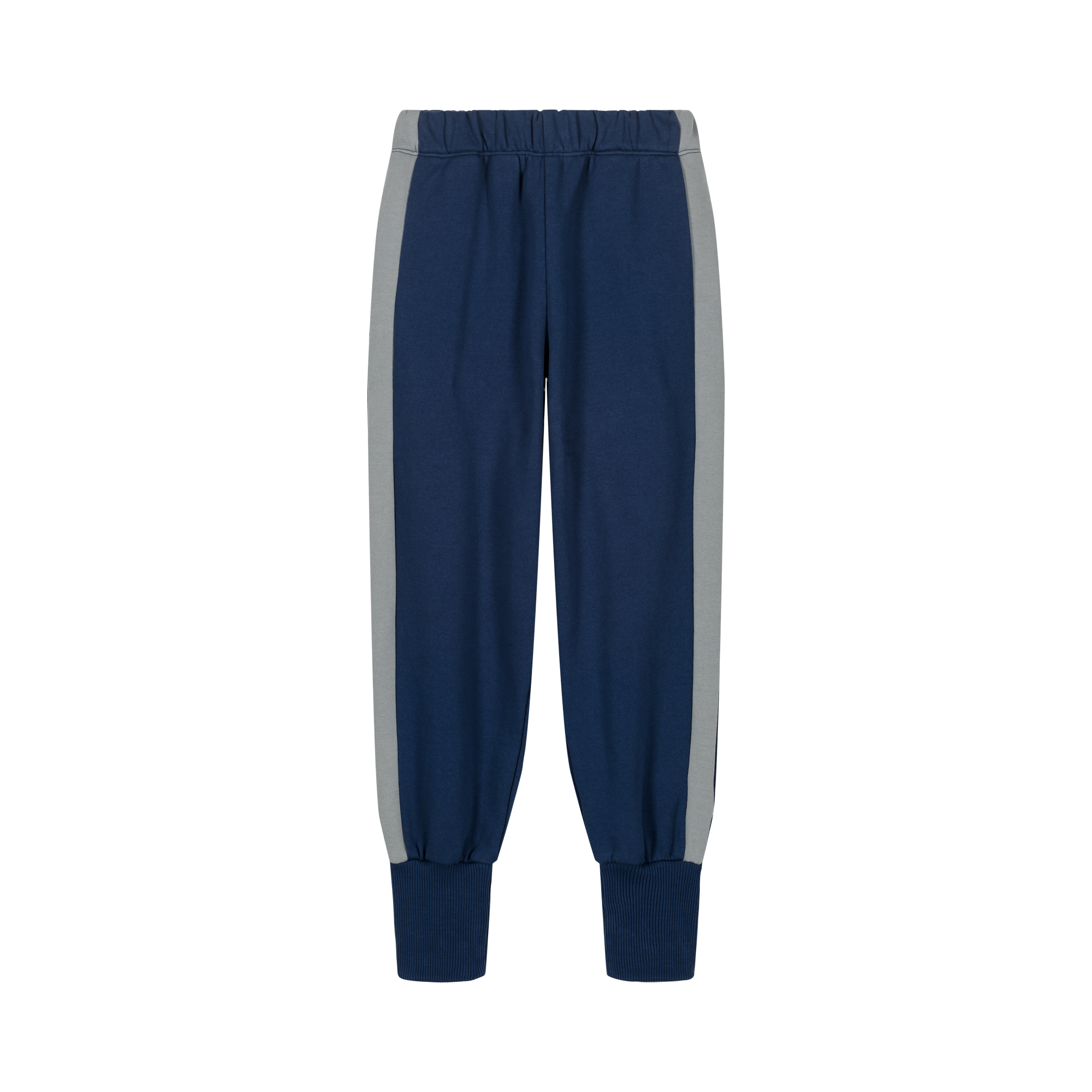 Girls Navy Blue Logo Joggers