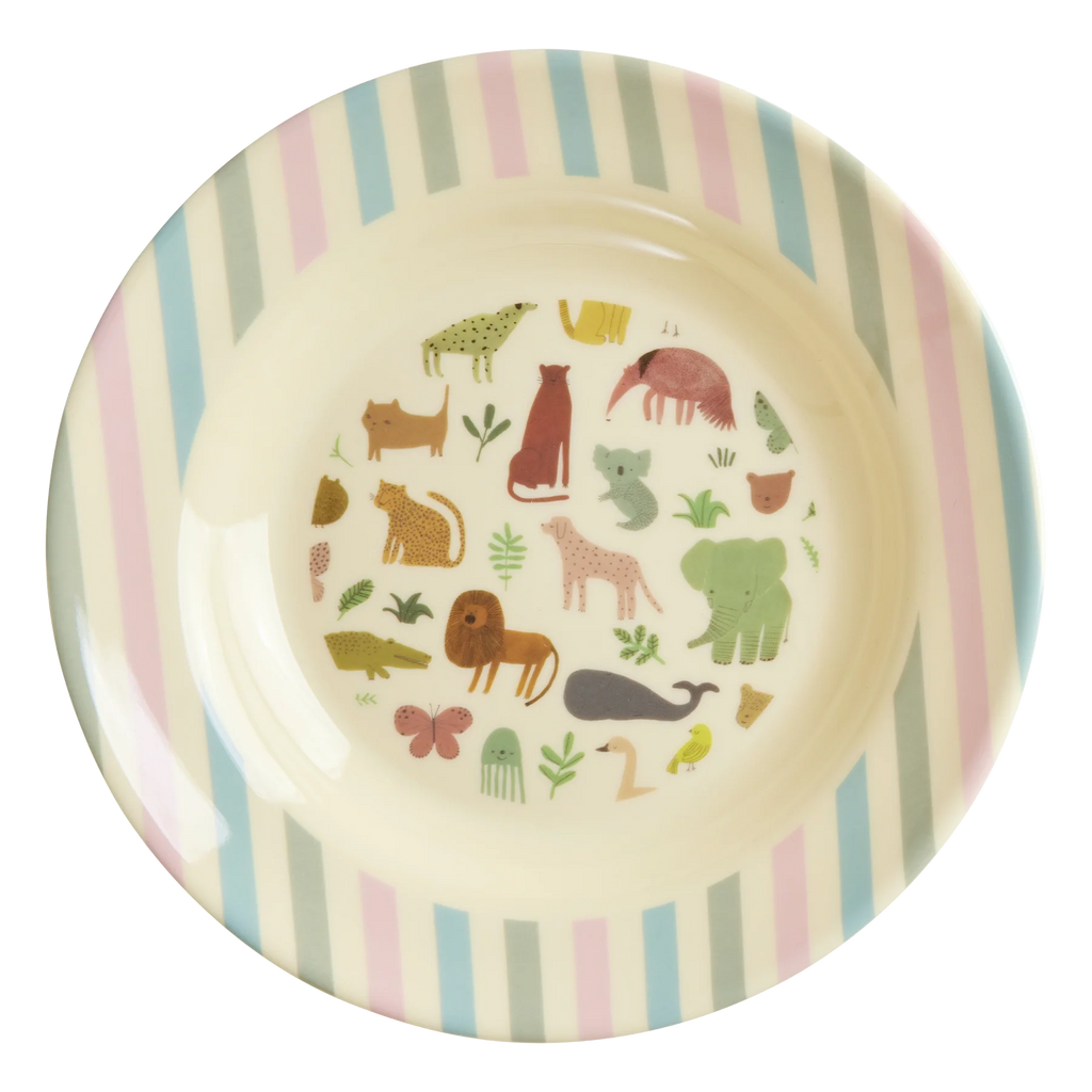 Bowl with Sweet Jungle Print