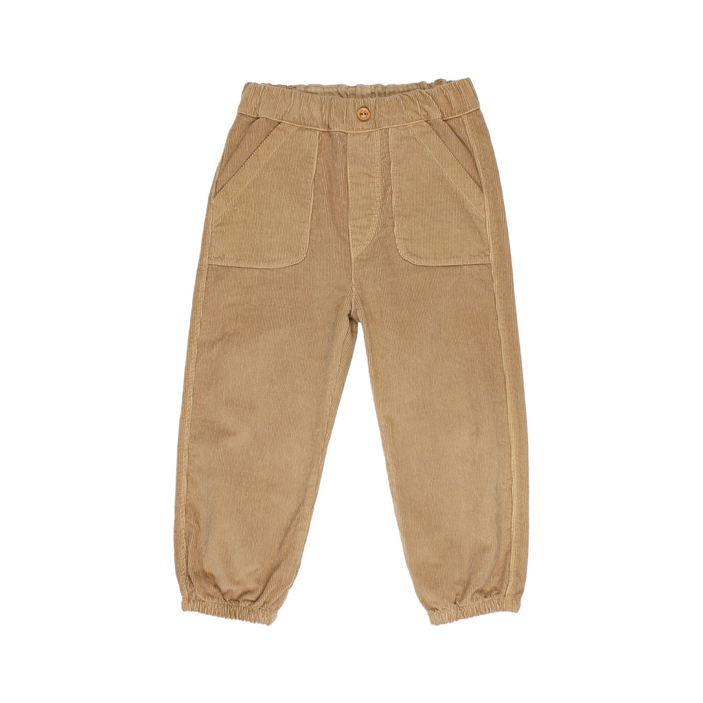 Soft Corduroy Pants in Olive