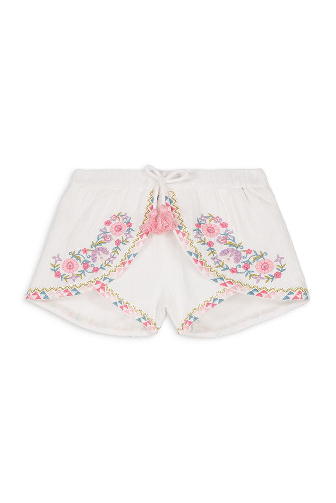 Asya Shorts in White