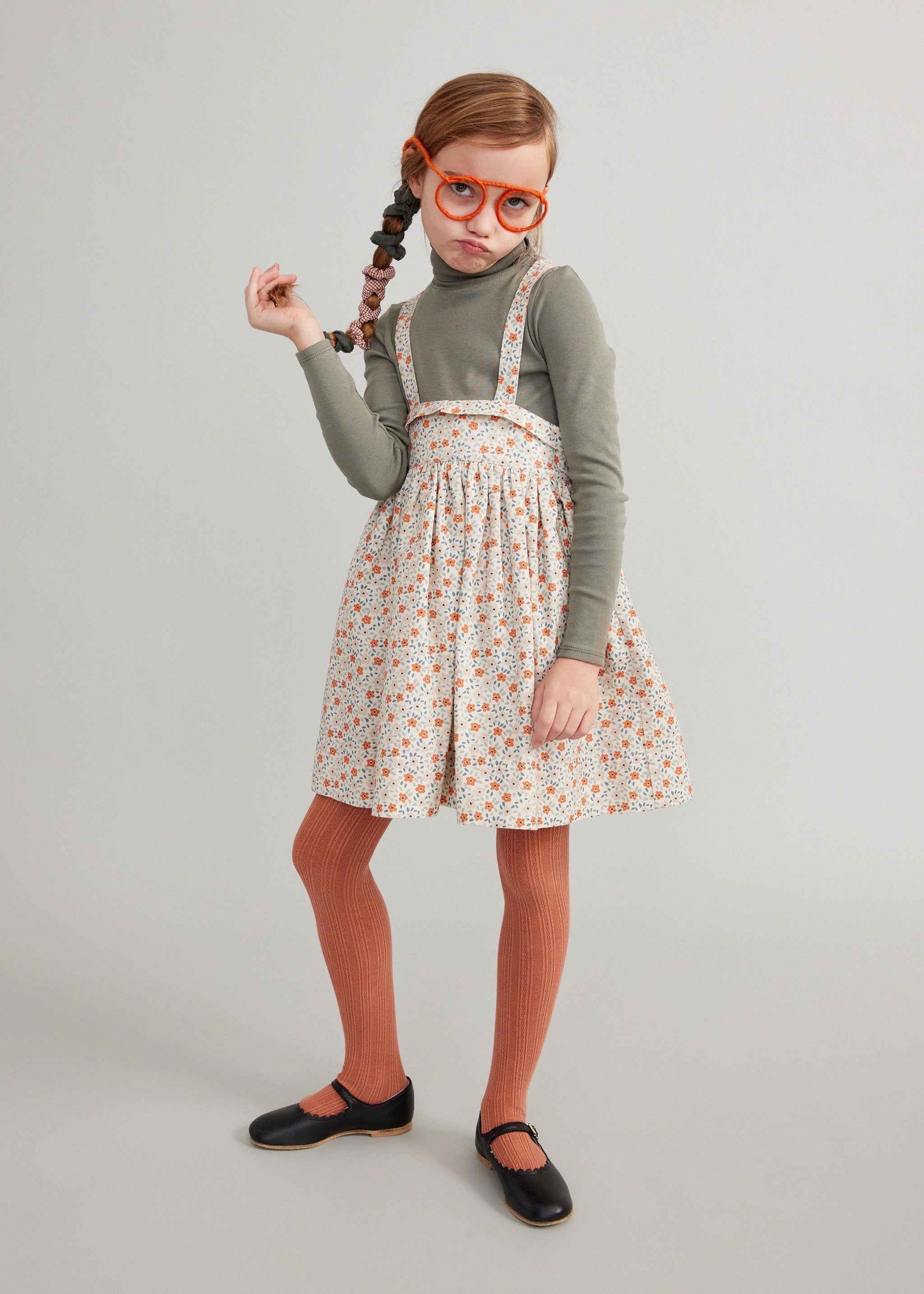 Soor Ploom, Enola Pinafore in Meadow Spring – CouCou