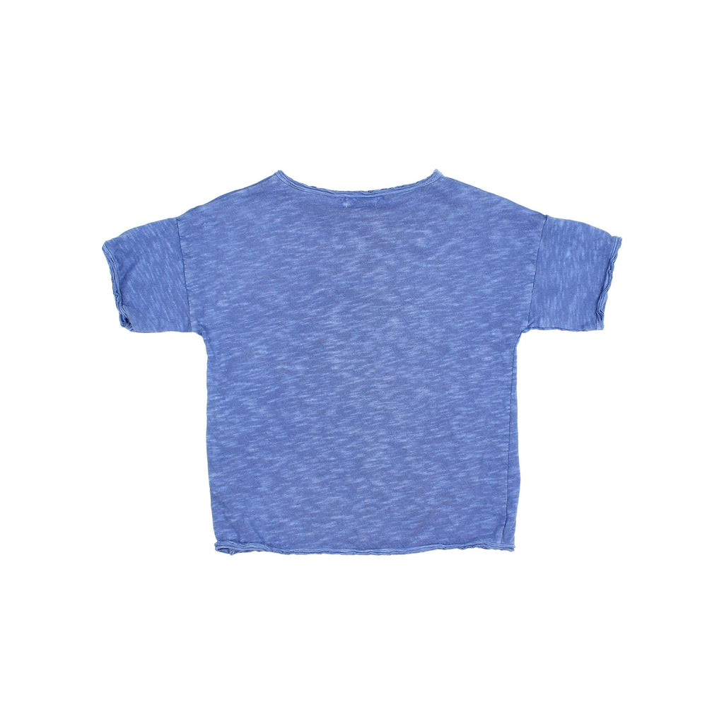 Washed T-Shirt in Blue Surf