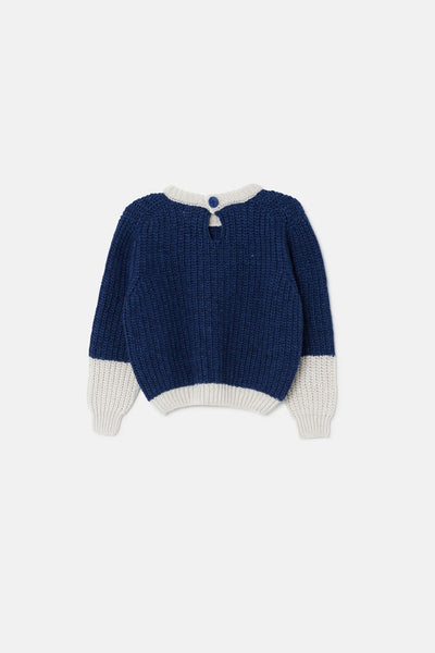 Jessie Sweater in Blue/Grey