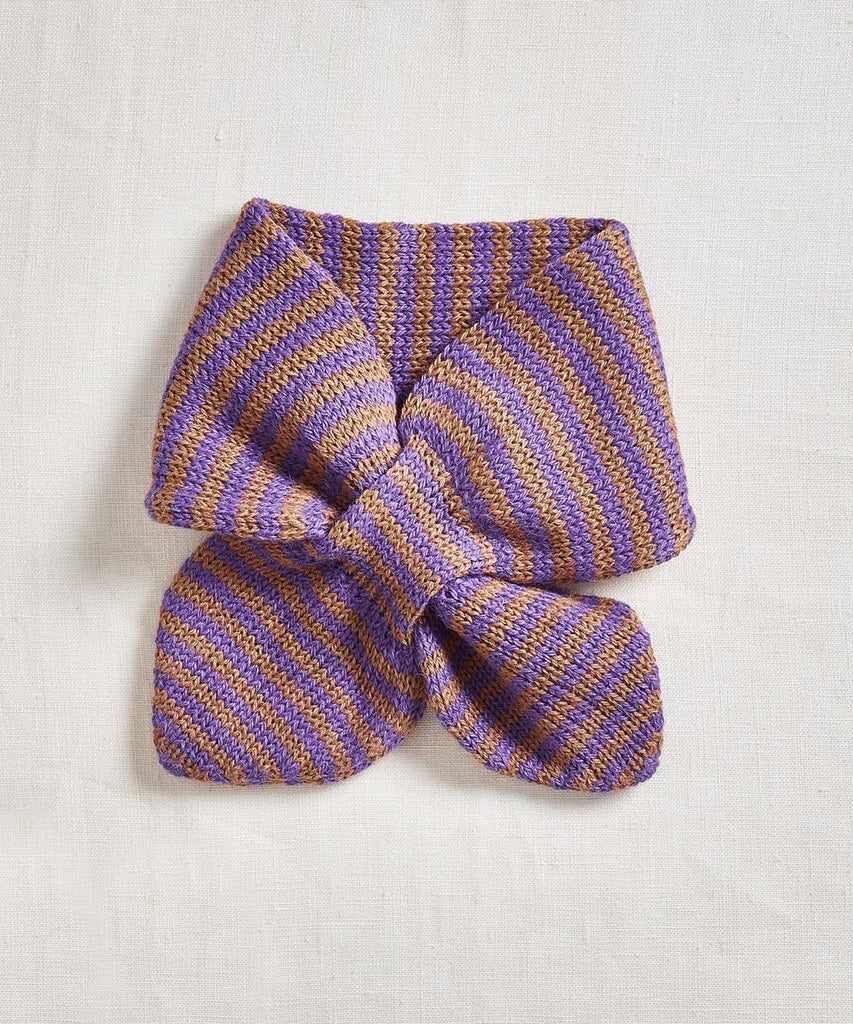 Neckie in Grape/Camel