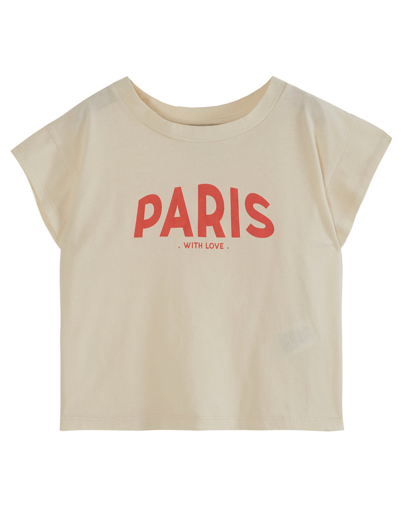 Paris T-Shirt in Ecru